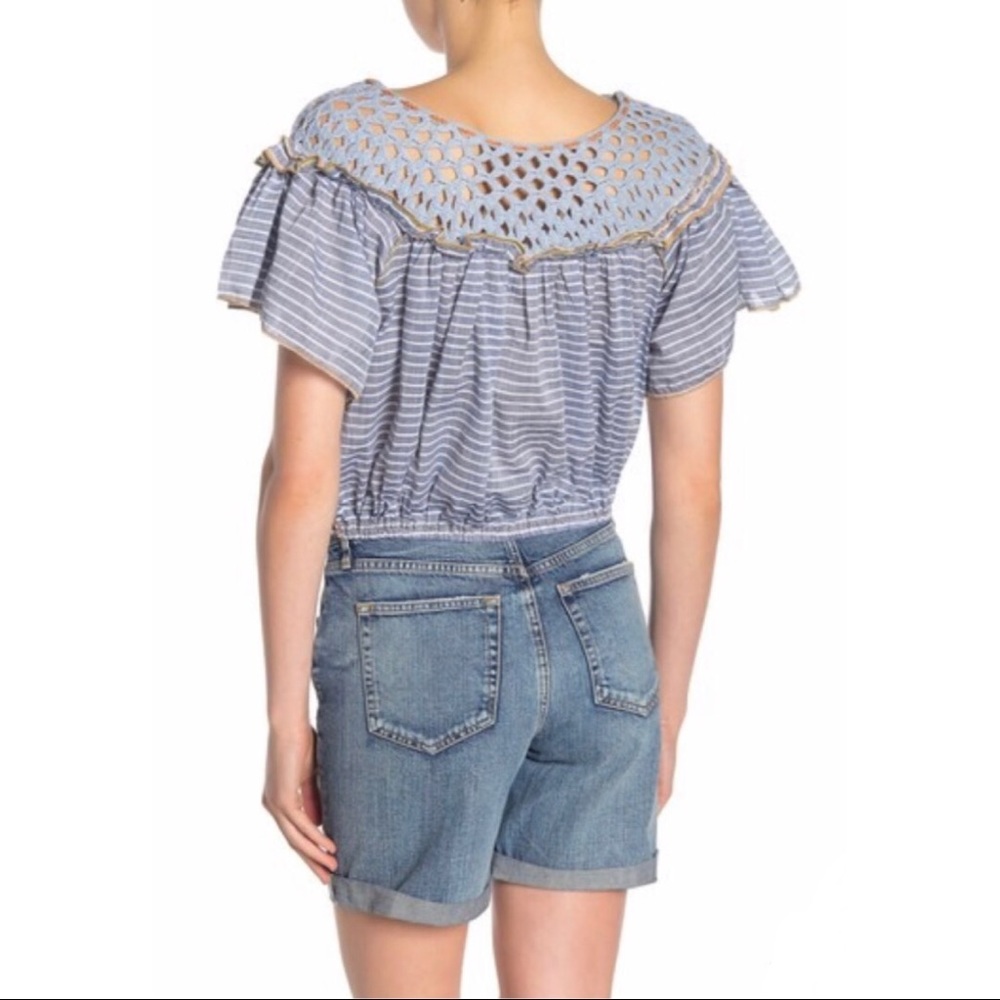 💙SOLD! Free People Allora Allora Blouse. - Picture 2 of 4